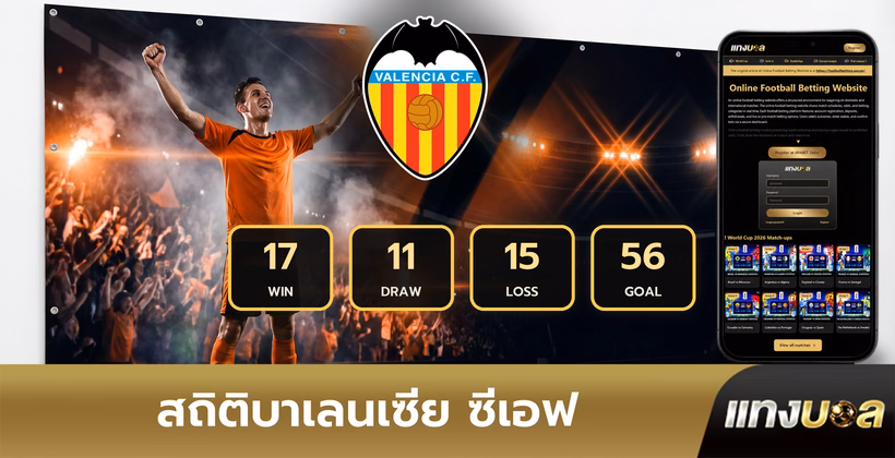 สถิติบาเลนเซีย ซีเอฟ