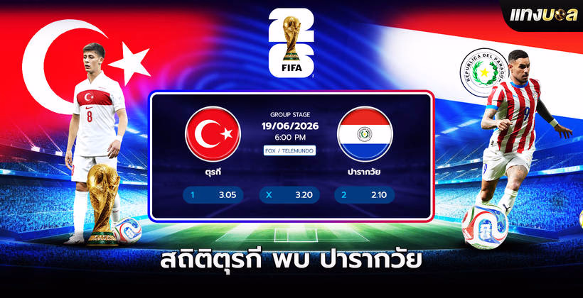 ตุรกี พบ ปารากวัย