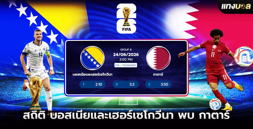 บอสเนียและเฮอร์เซโกวีนา พบ กาตาร์