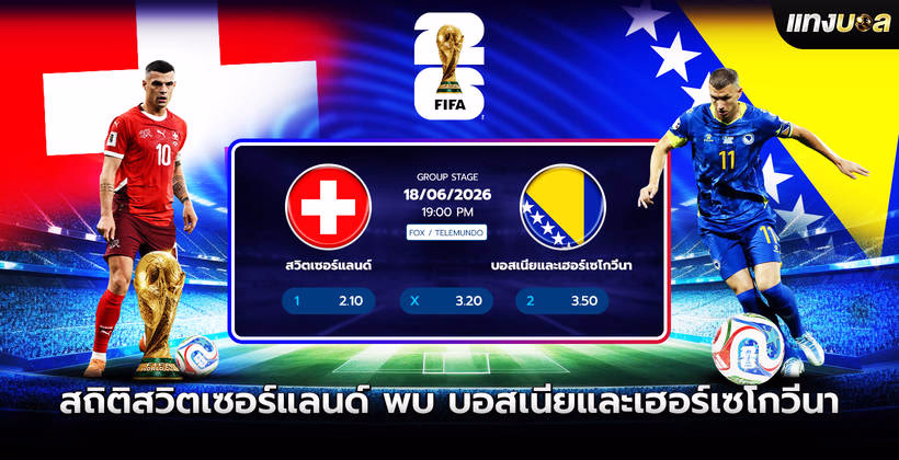 สวิตเซอร์แลนด์ พบ บอสเนียและเฮอร์เซโกวีนา